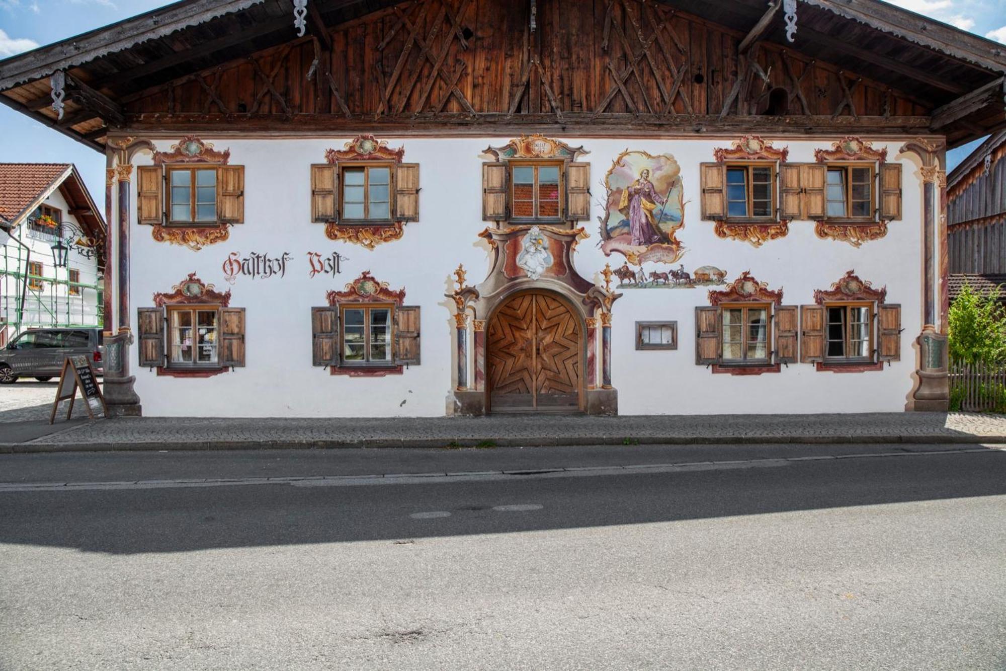 Hotel Block'S Post Krün Esterno foto