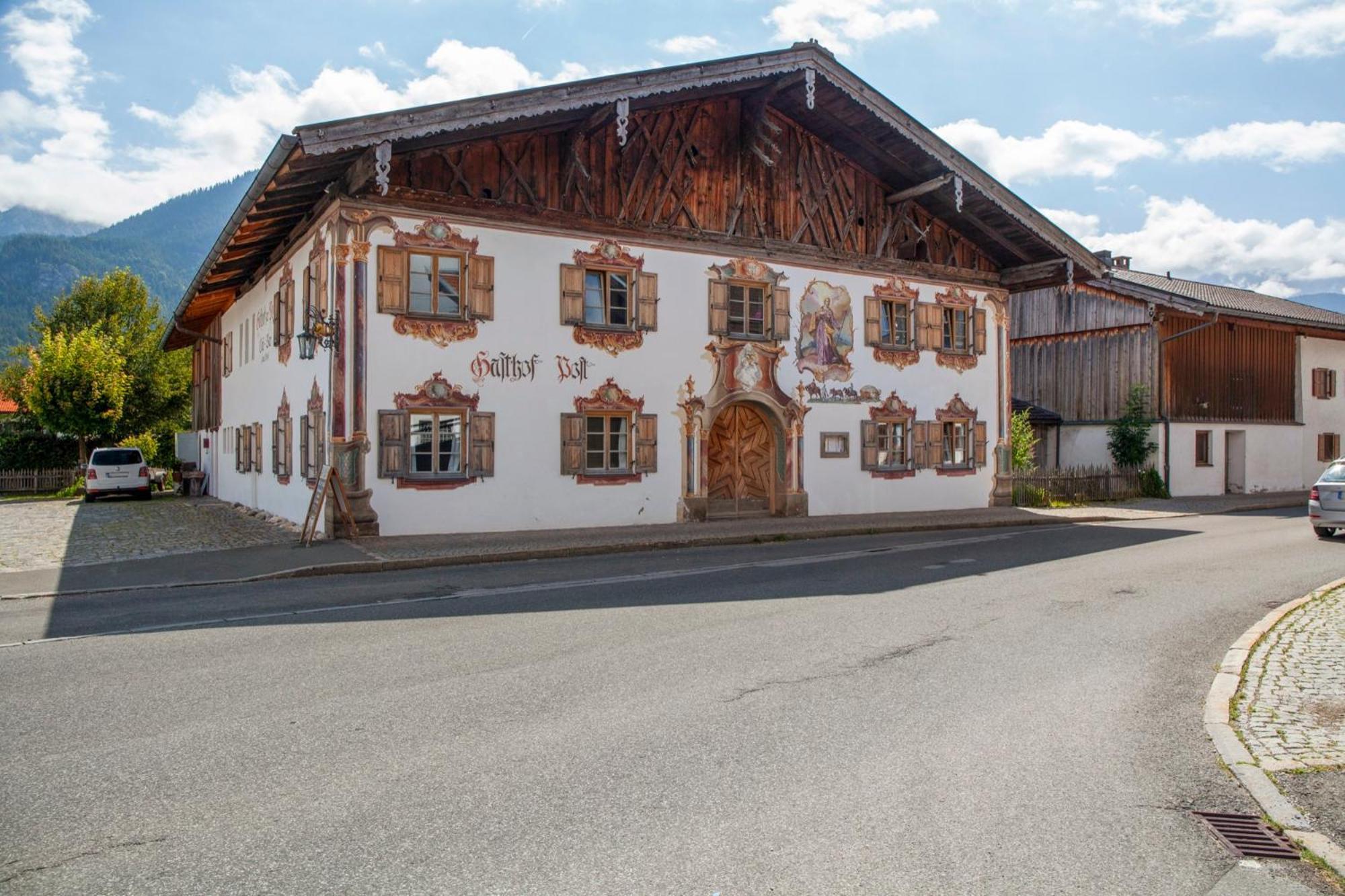 Hotel Block'S Post Krün Esterno foto